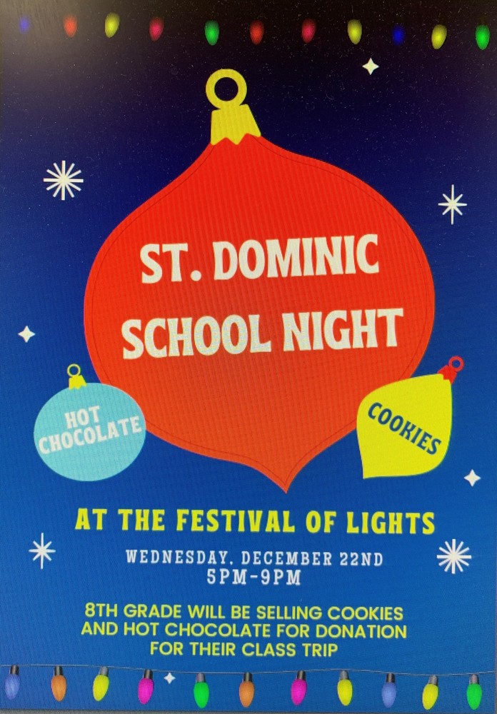 St. Dominic School Festival of Lights Night