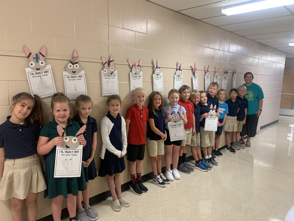 Second Grade Class Wrote Goals for 2022-2023 School Year