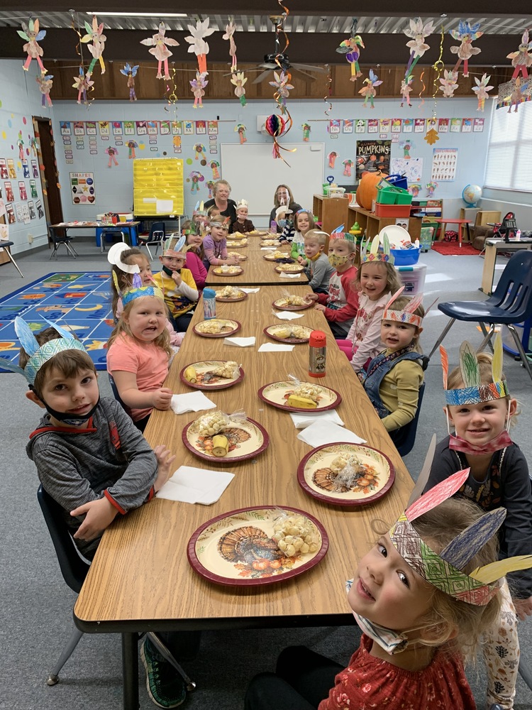 Preschool 3 and 4-year-old First Thanksgiving