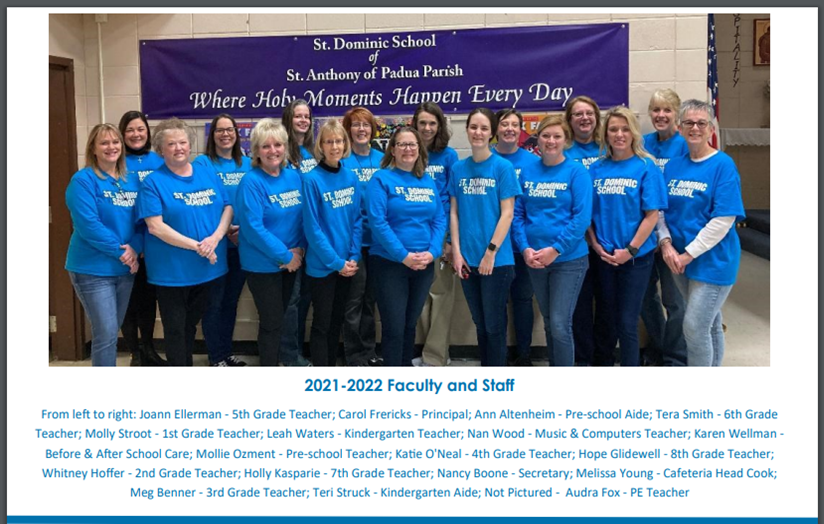 Faculty and Staff 2021-2022