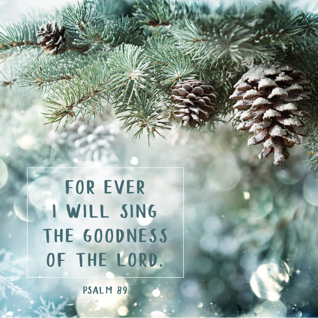 Forever I will sing the Goodness of the Lord