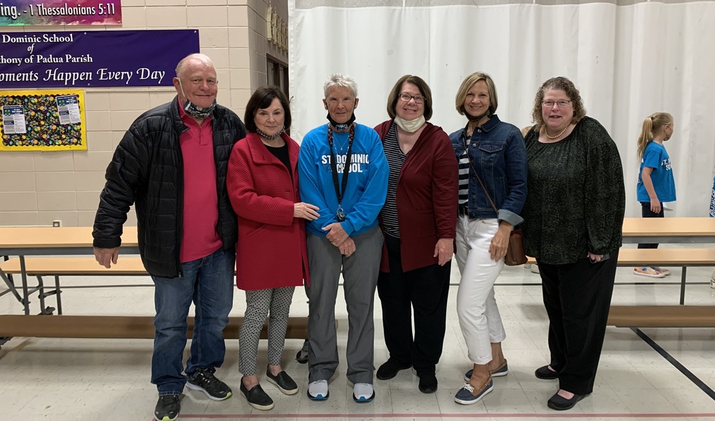 Mrs. donna Richmiller recognized as a finalist for the Saint Elizabeth Ann Seton Award.