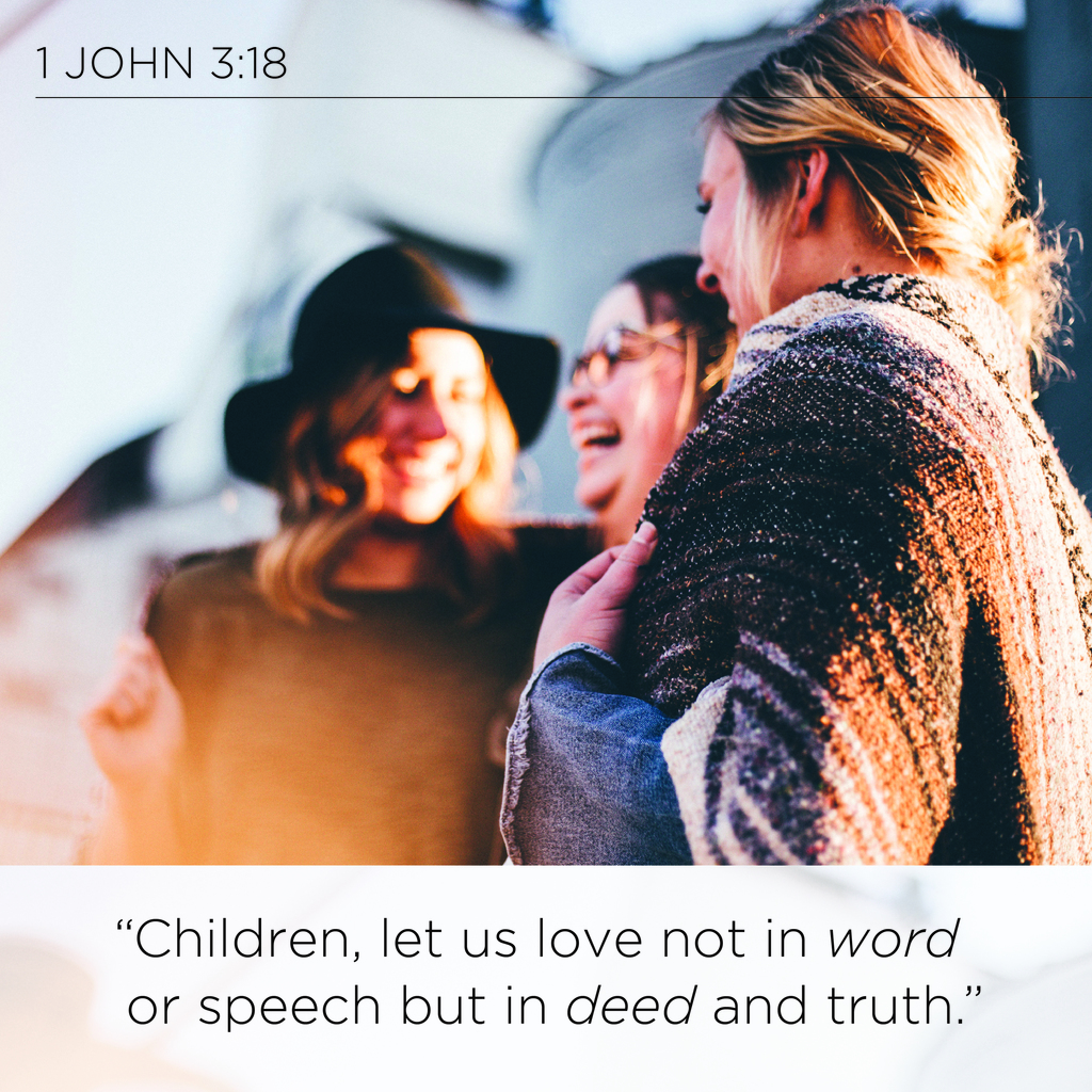 love in deed and truth