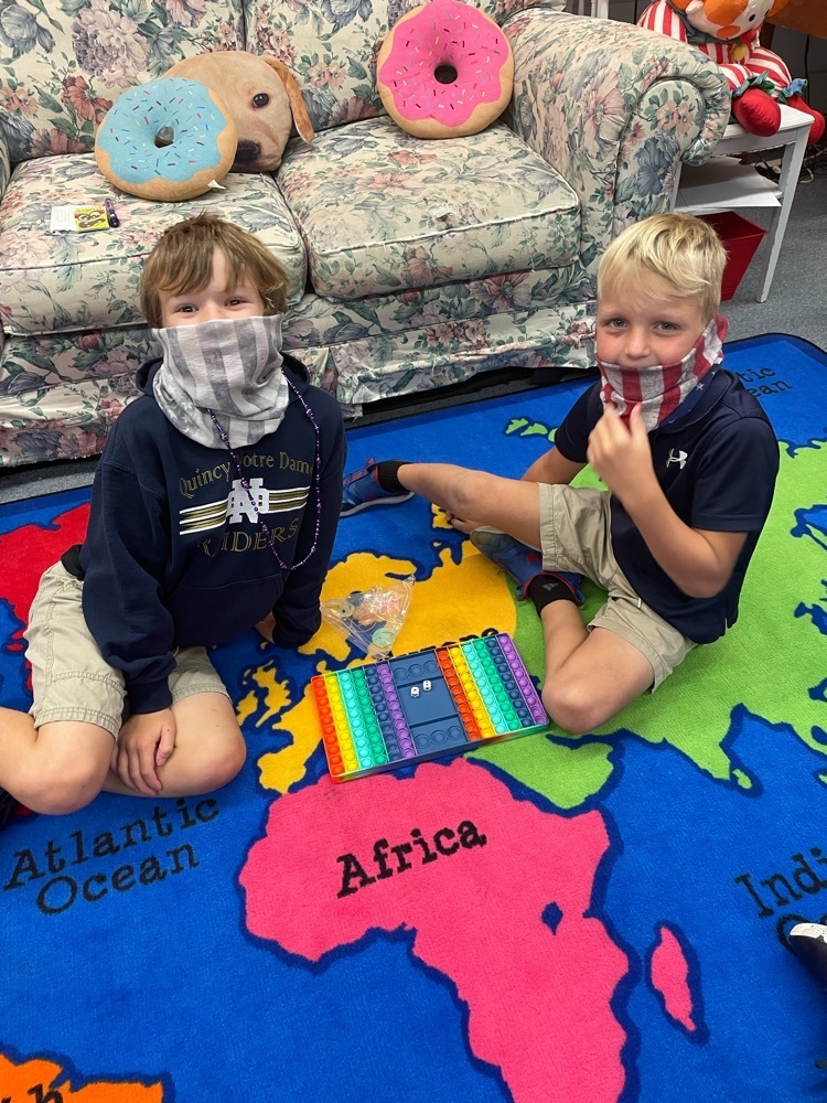 Fun inside recess!