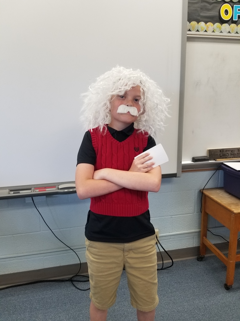 Aiden as Albert Einstein